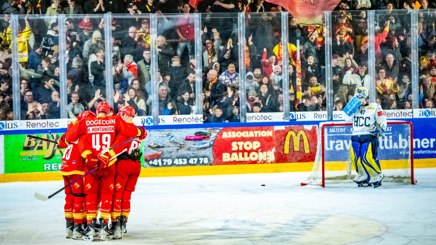I festeggiamenti dei padroni di casa