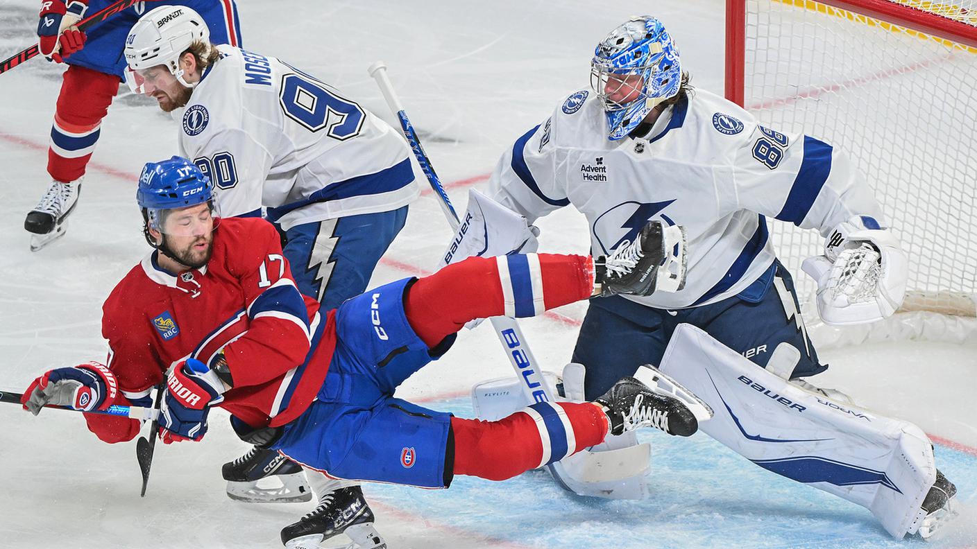 Annullato il primo match point dei Canadiens