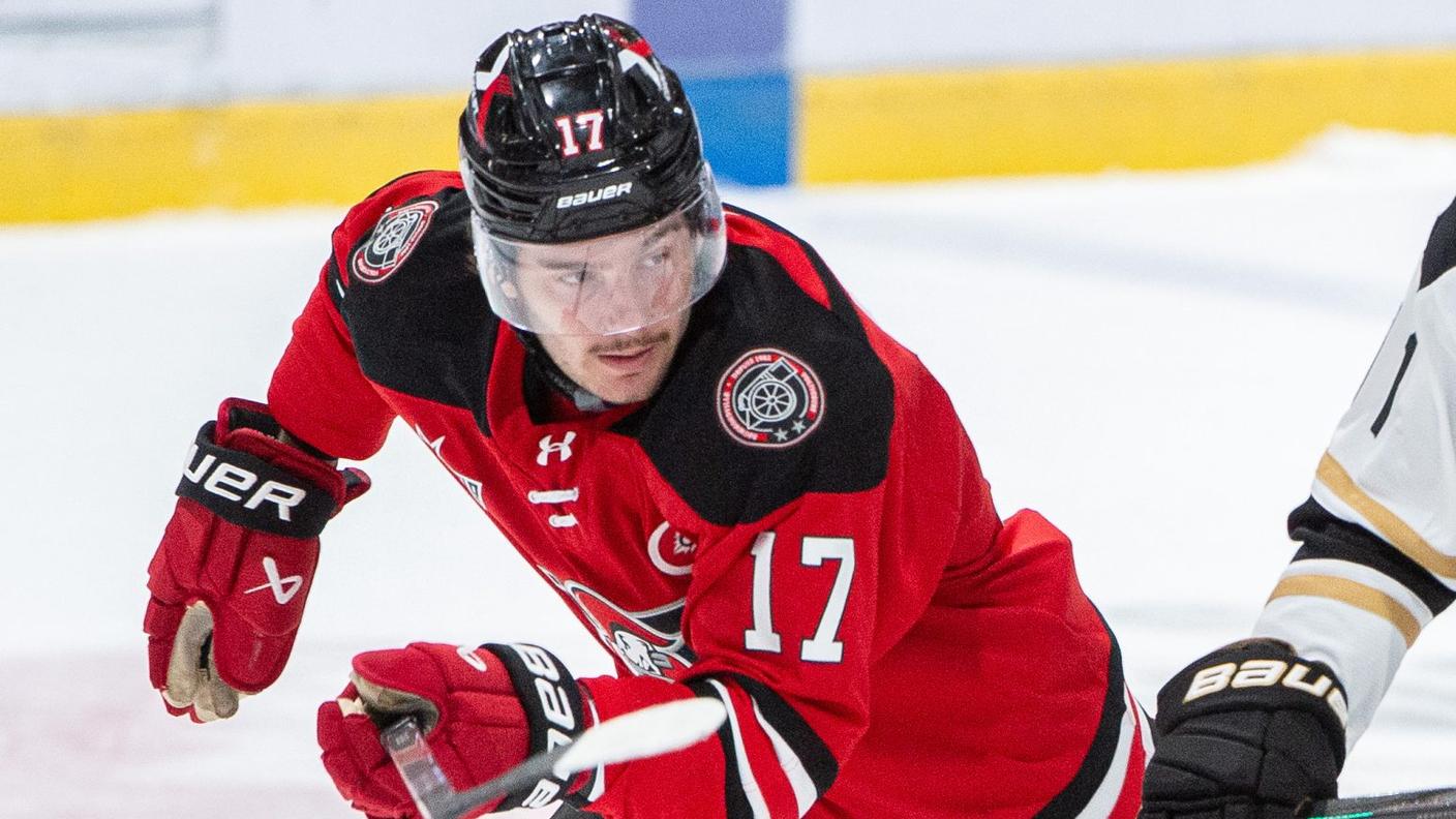 Con la maglia dei Drummondville Voltigeurs