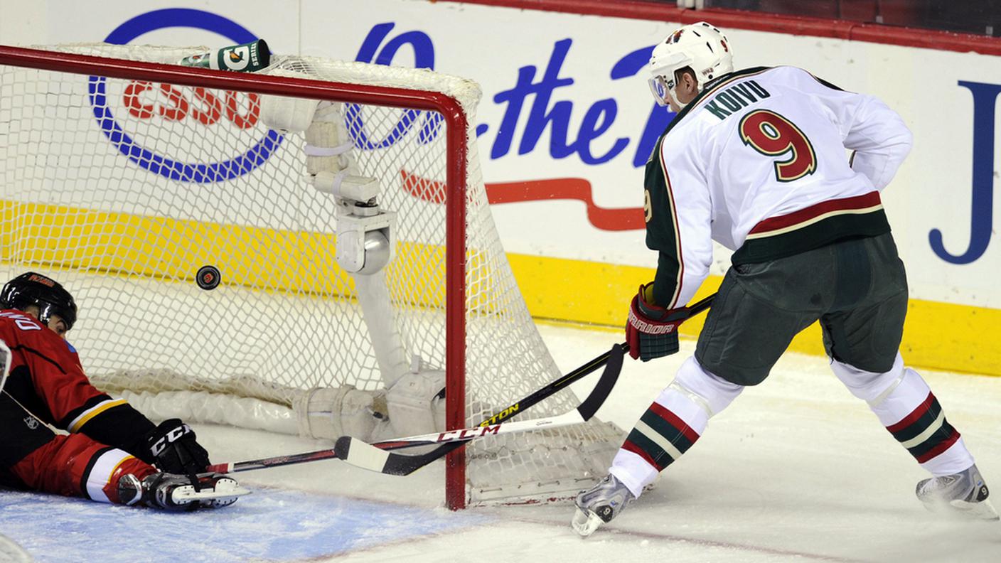Calgary sconfitto da Minnesota
