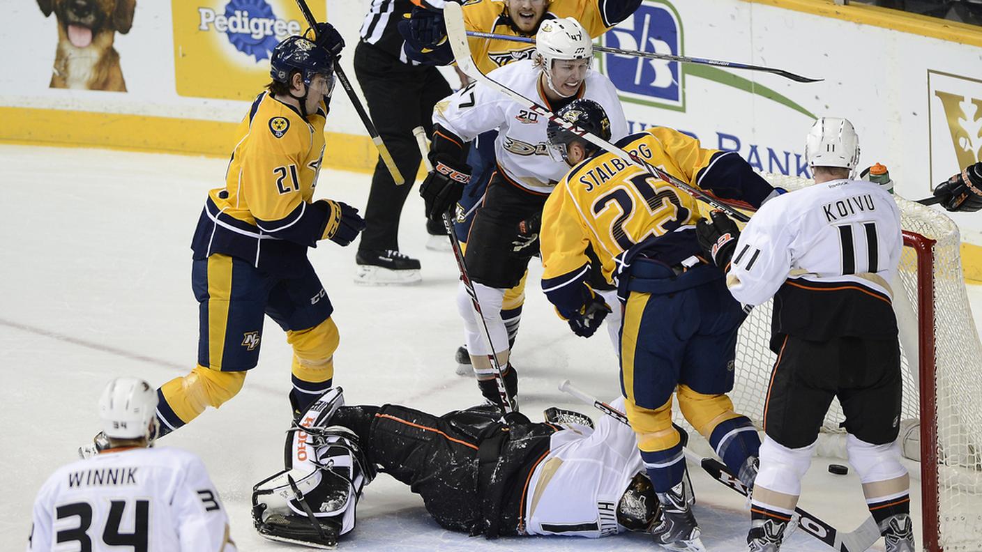 Un assist per il numero 21 dei Predators