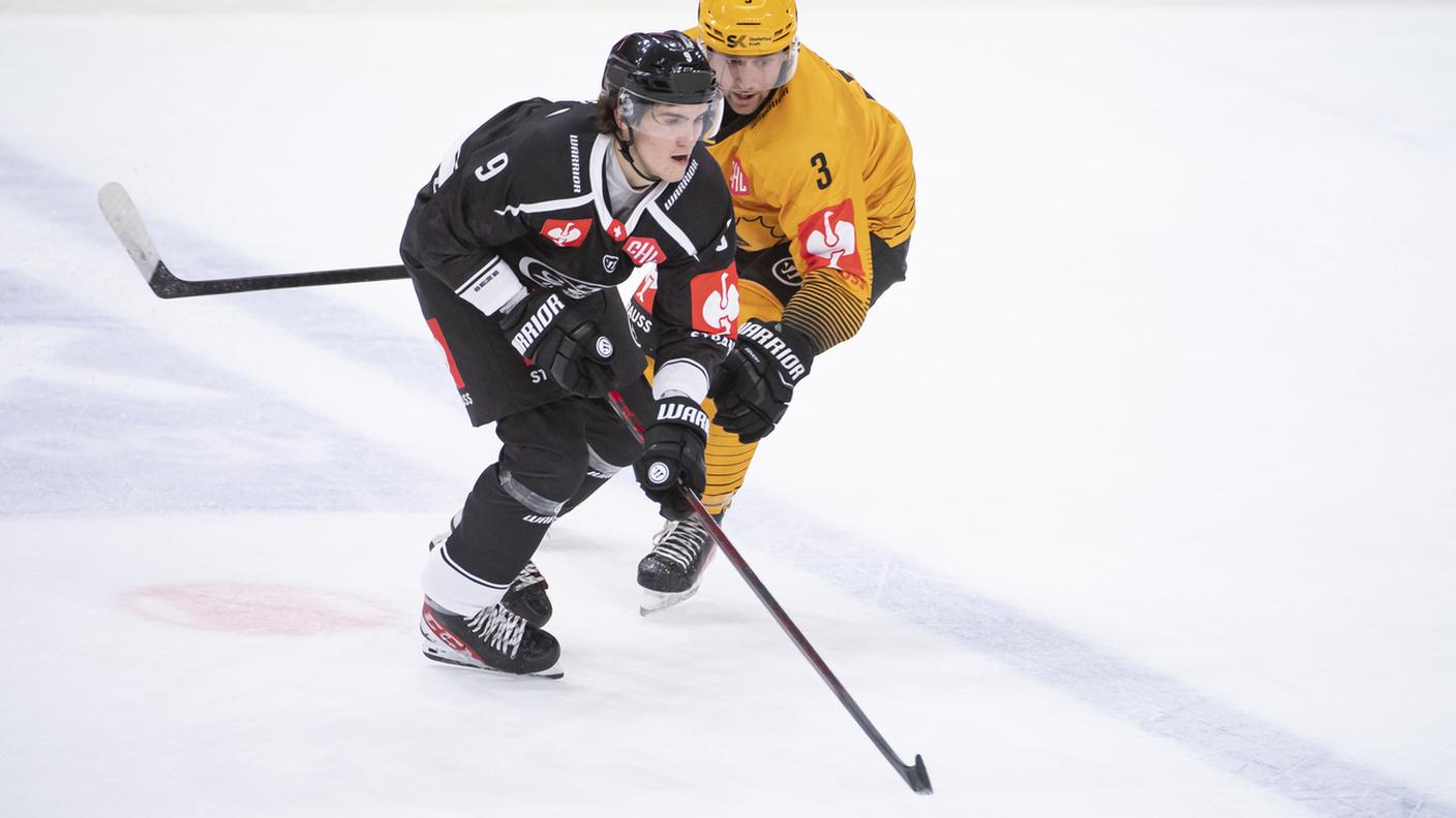 Il numero 9 bianconero in azione in CHL