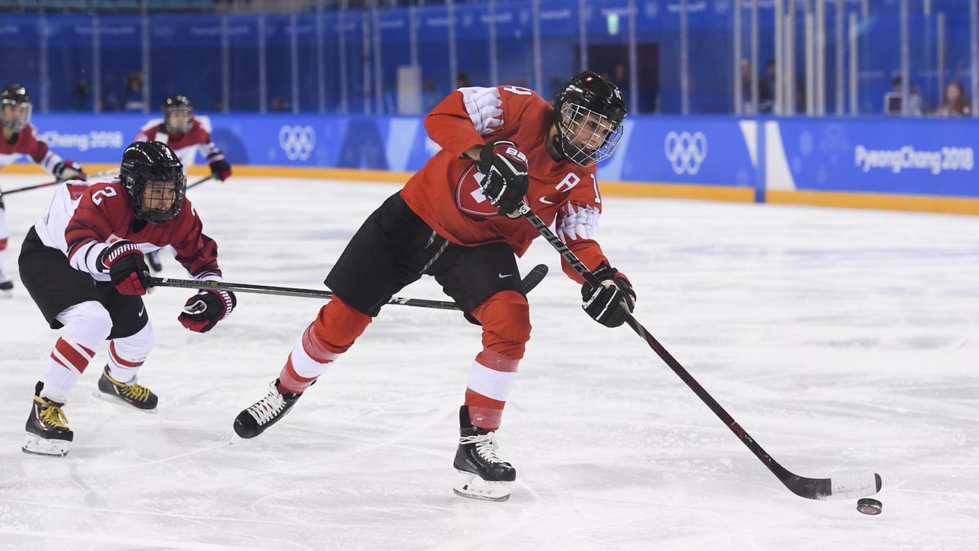 In gol contro la Lettonia a PyeongChang