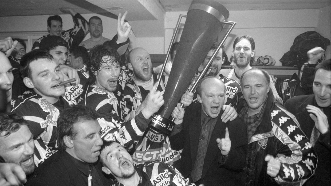 Spogliatoio in festa