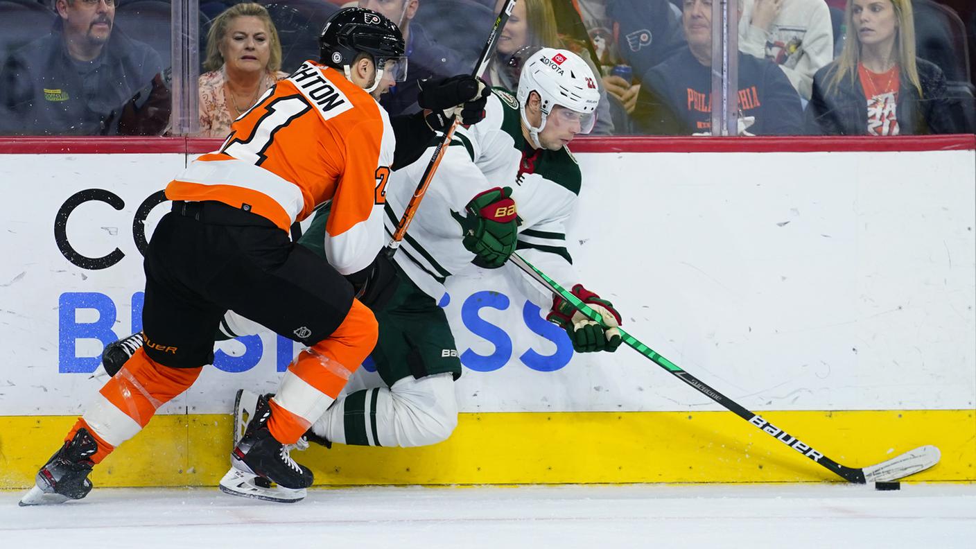 Vittoria per 5-4 dei Wild sui Flyers