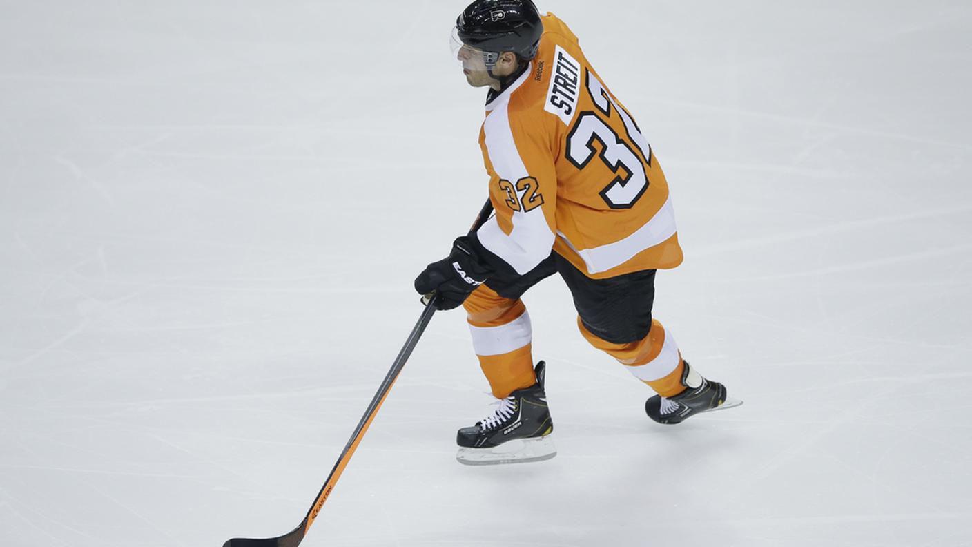 La prima volta con i Flyers