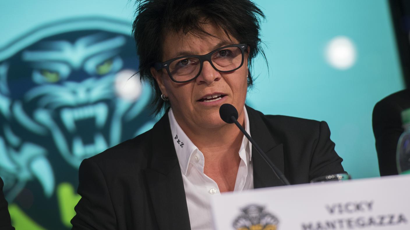 Il presidente Vicky Mantegazza