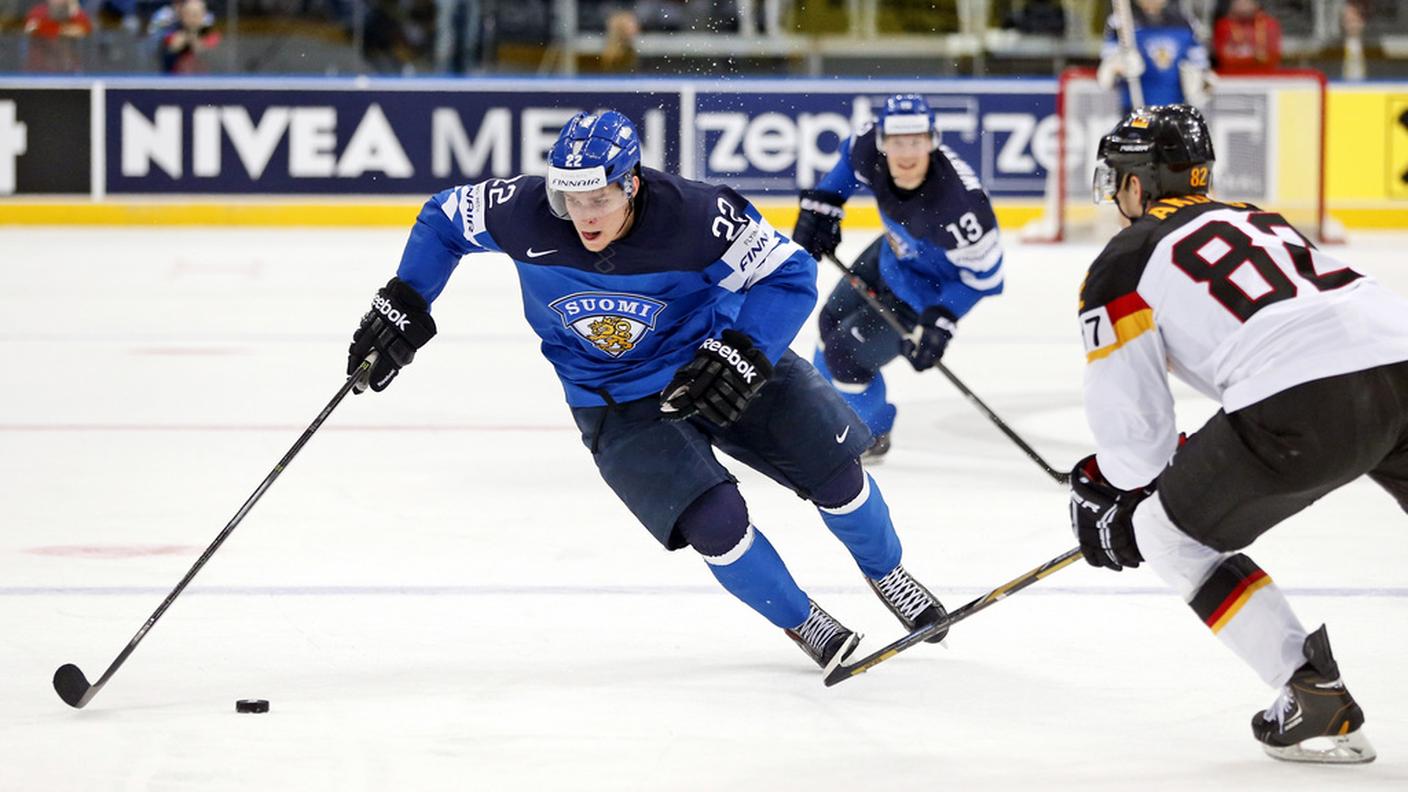 Miikka Salomaki in azione