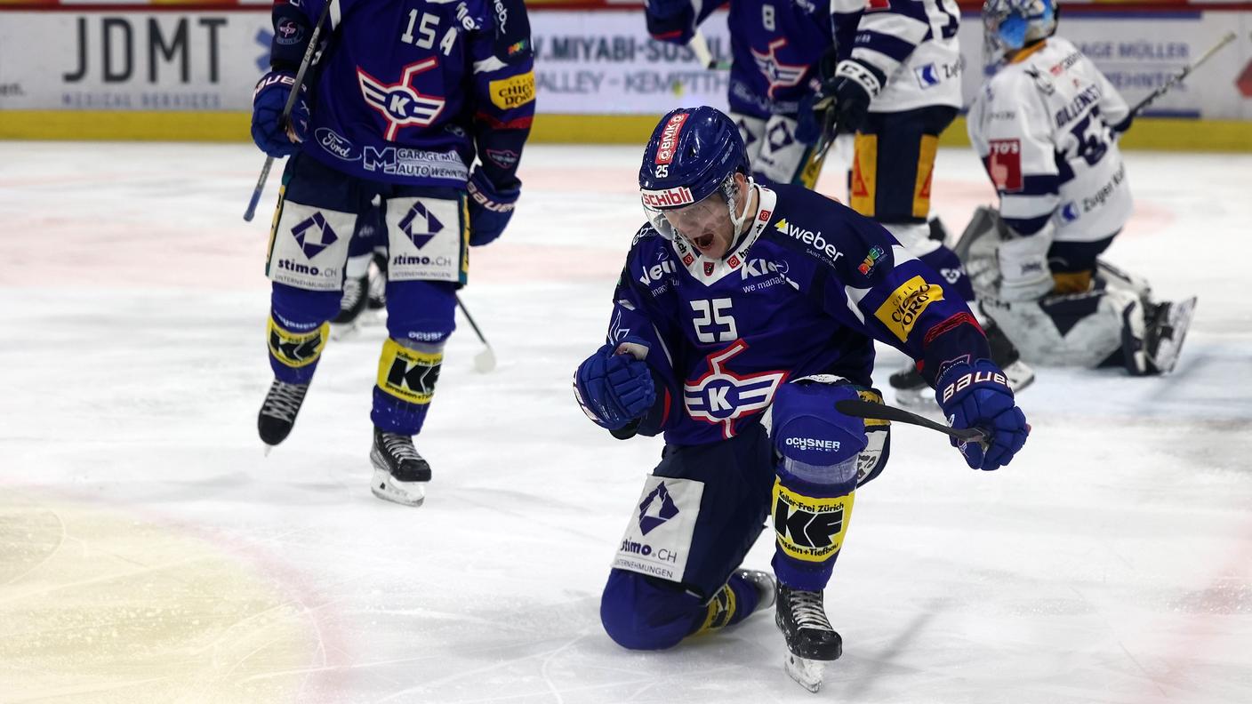 Ruotsalainen esulta per il suo 10o gol stagionale