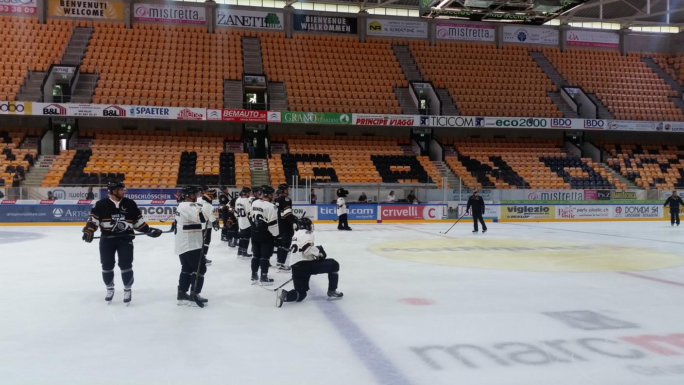 Primo allenamento Lugano