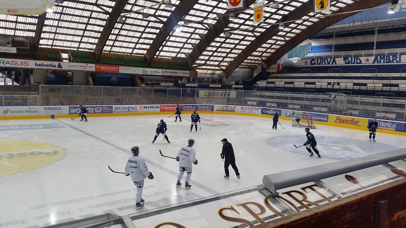 Allenamento Ambrì