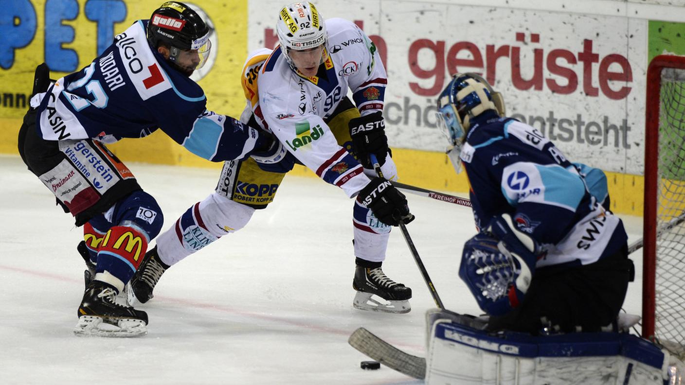 Matteo Nodari, uno dei pochi leader della difesa del Rapperswil