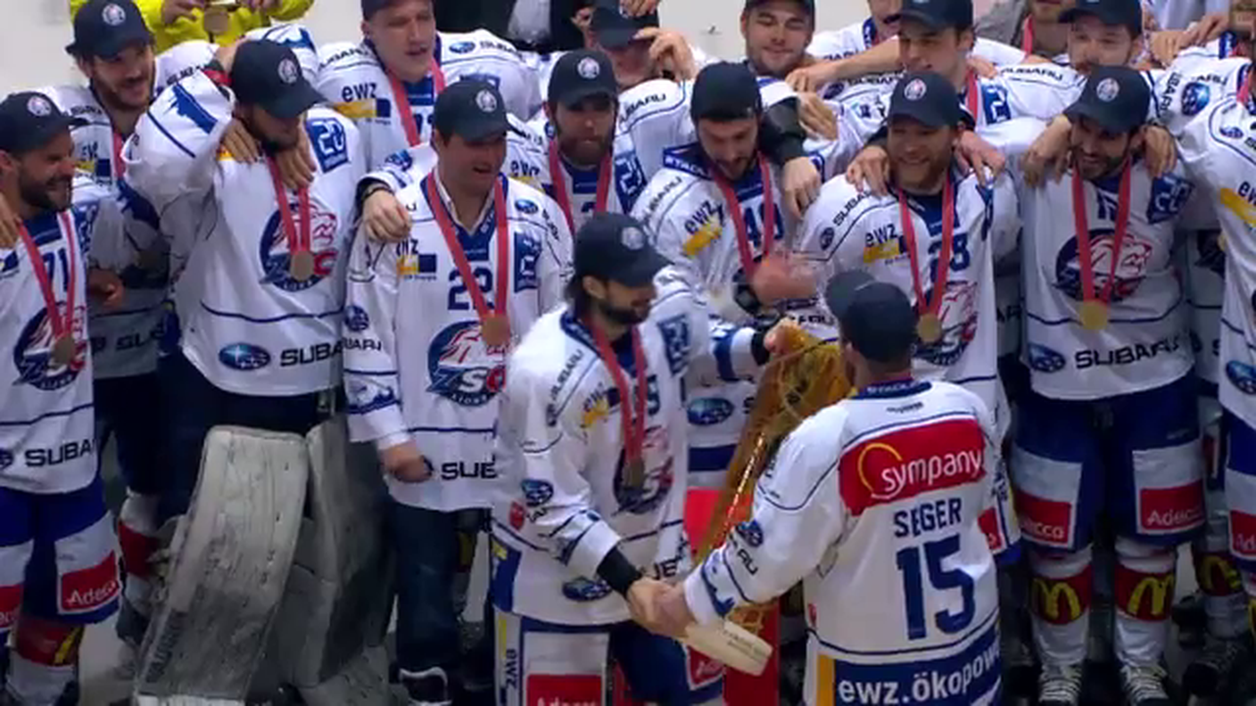 Gli ZSC Lions campioni svizzeri 2014 (Sport Non Stop 20.04.2014)