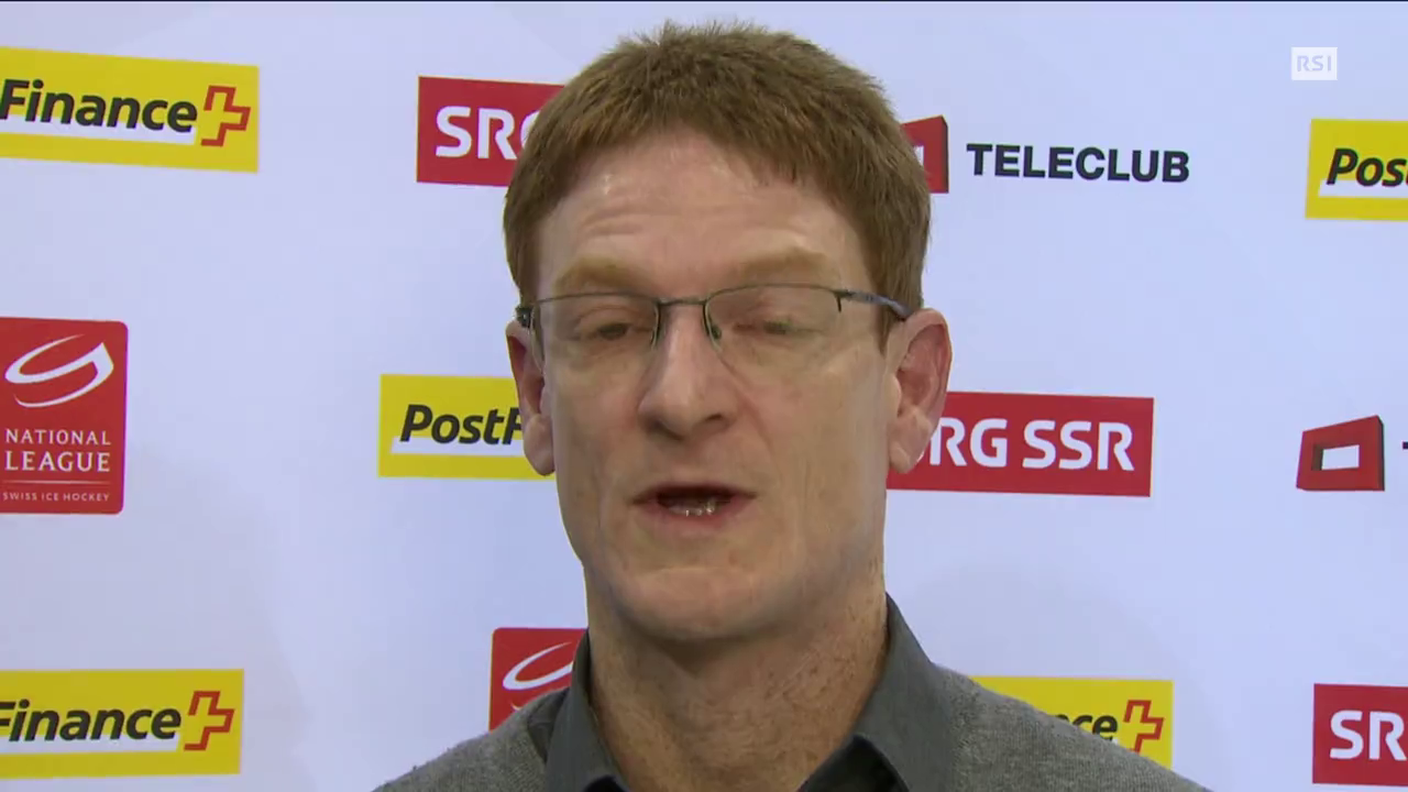 NL A, Ginevra - Ambrì l'intervista a Serge Pelletier (SportSera 15.11.2014)
