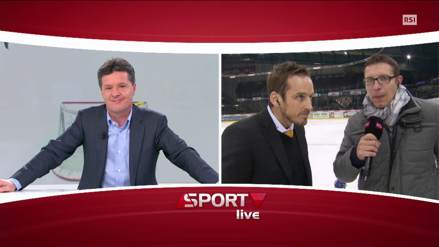 NL A, l'intervista a Patrick Fischer in Servette - Lugano (07.03.2015)