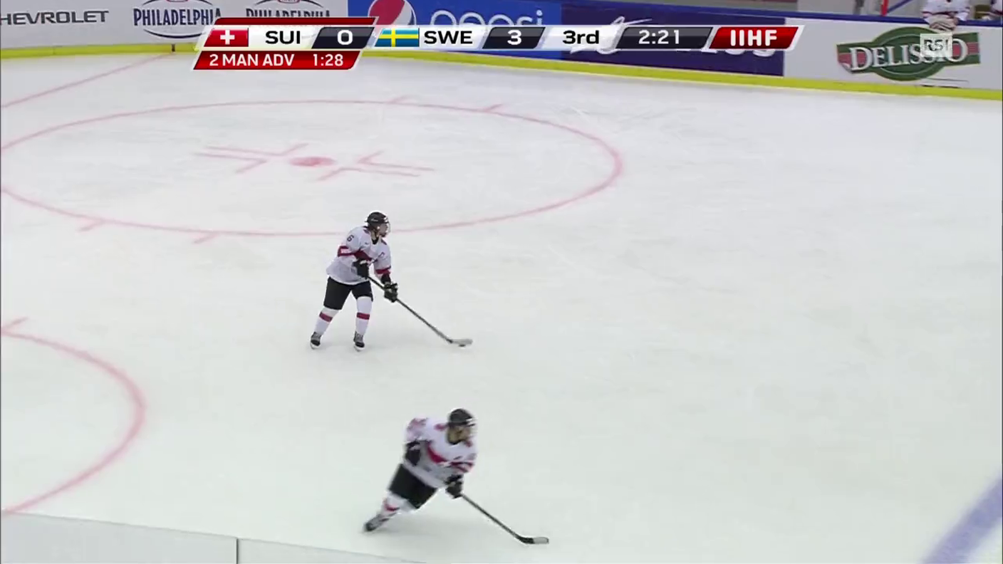 Mondiali di Malmö, l'1-3 di Staenz in Svizzera - Svezia (29.03.2015)