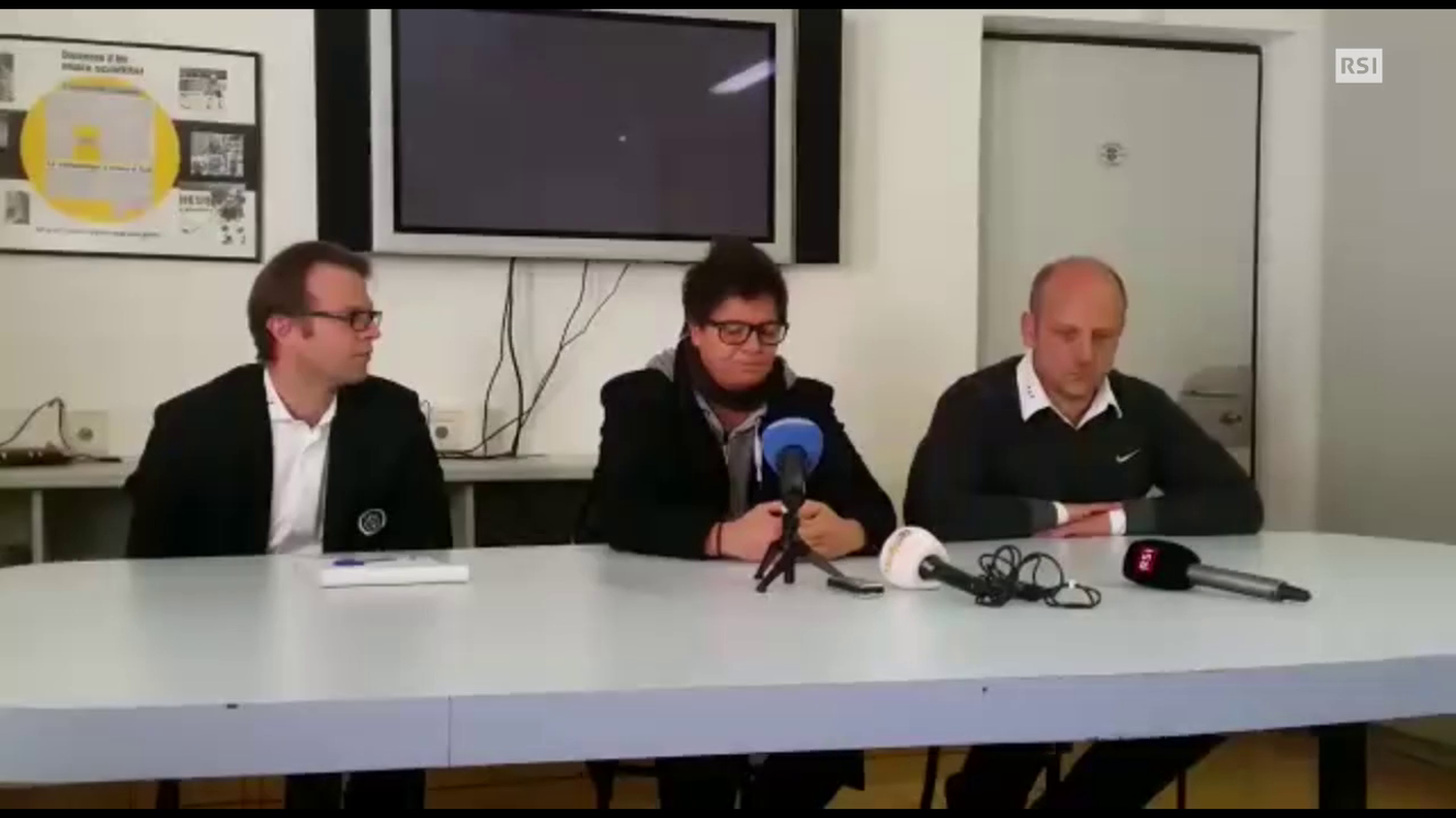 Conferenza stampa Lugano