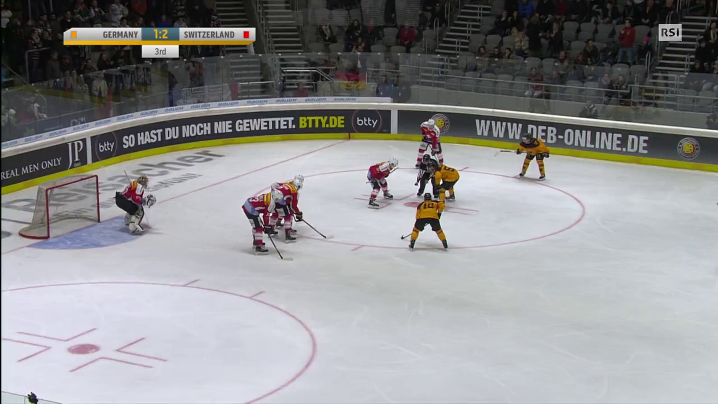 Deutschland Cup, il 2-2 di Boyle in Germania - Svizzera (06.11.2015)