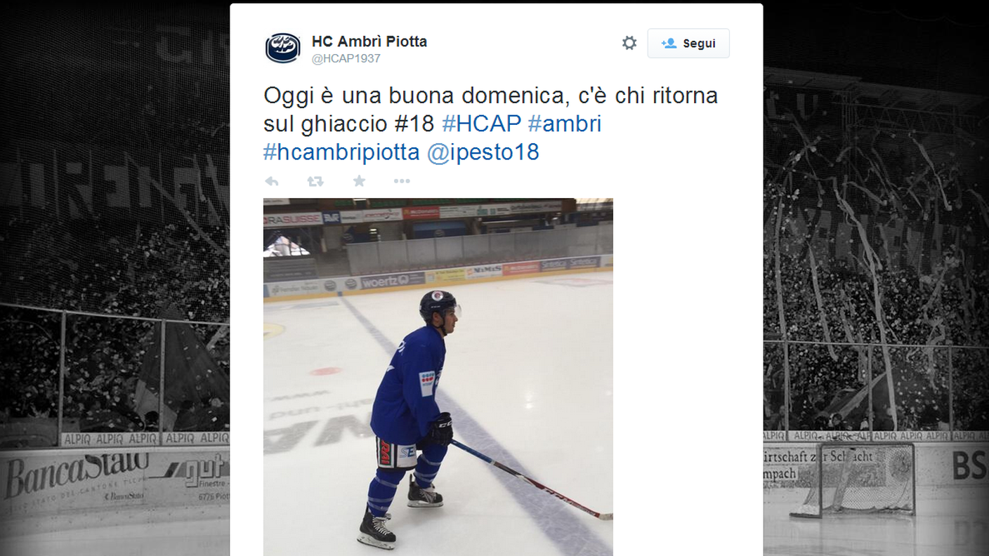 Il Tweet del club