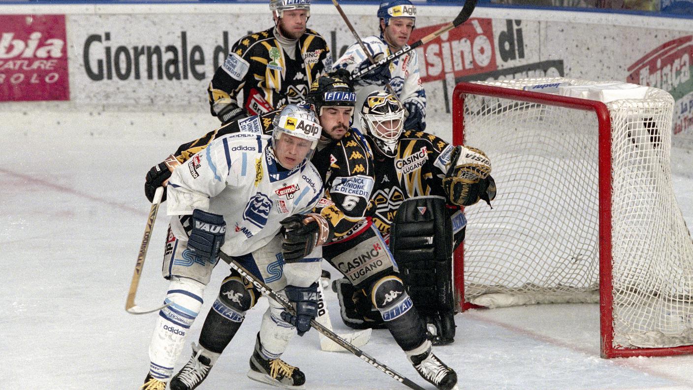 Petrov, Voisard e Huet, e allo loro spalle Andersson e Di Pietro