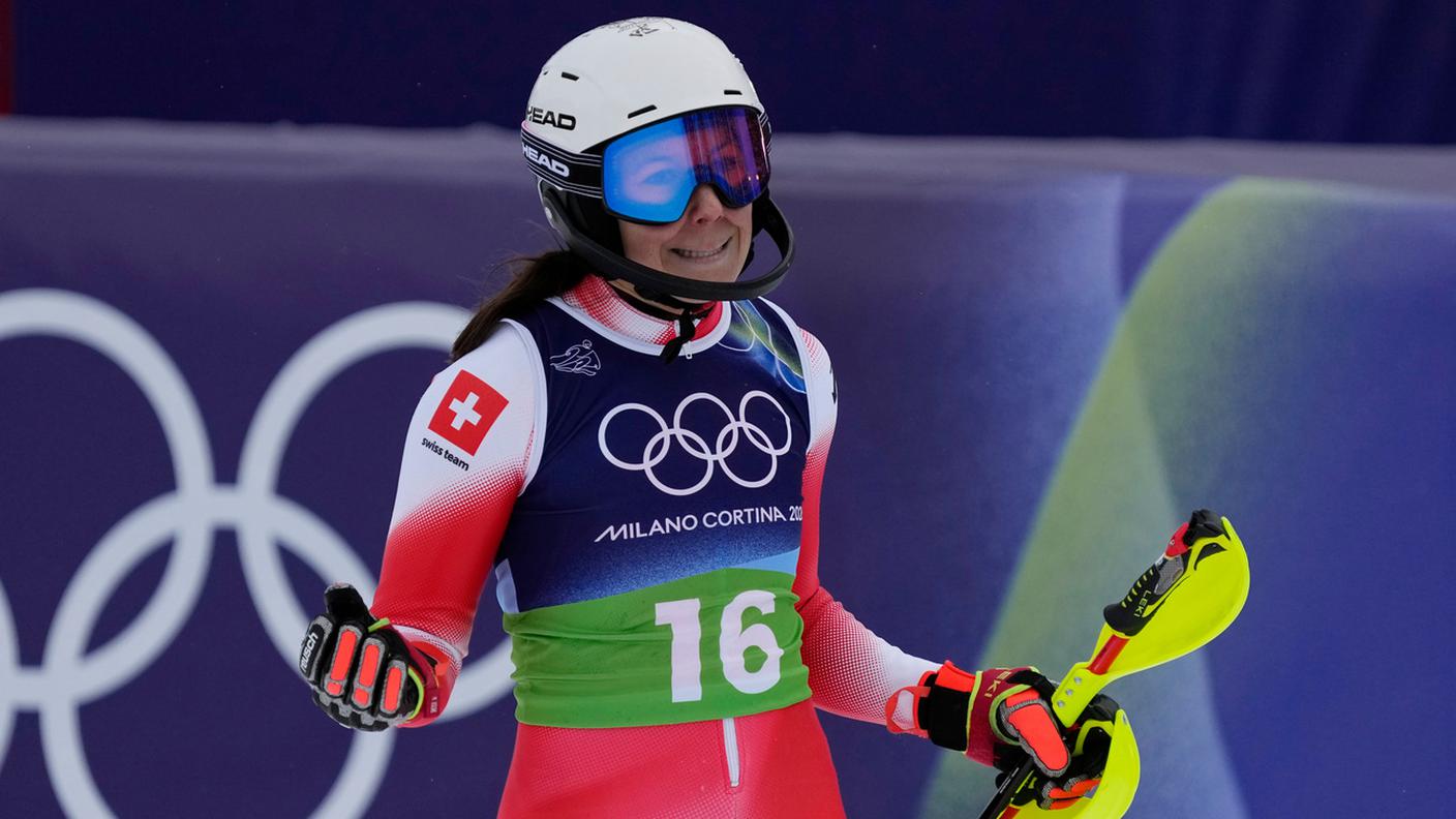 Suo il secondo tempo assoluto nello slalom