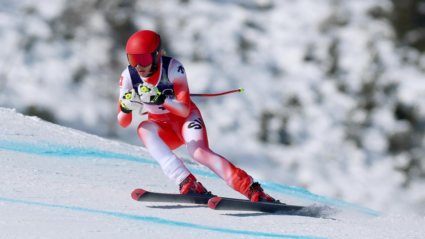 Malorie Blanc aveva il pettorale numero 1