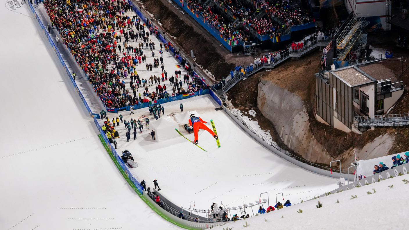 Prima della tempesta che si è abbattuta su Predazzo