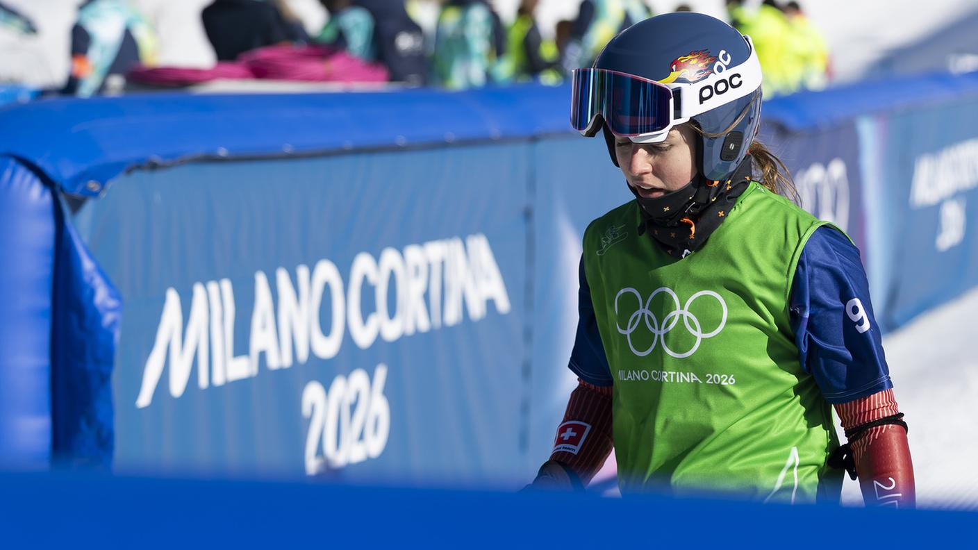 Noémie Wiedmer ha ottenuto il miglior risultato con il 4o posto nel boardercross