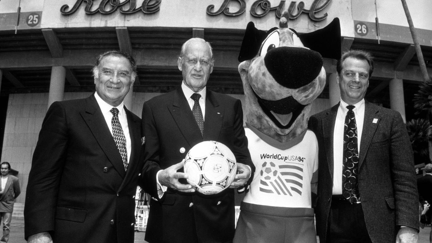 Havelange fu grande sostenitore della Coppa del Mondo negli States