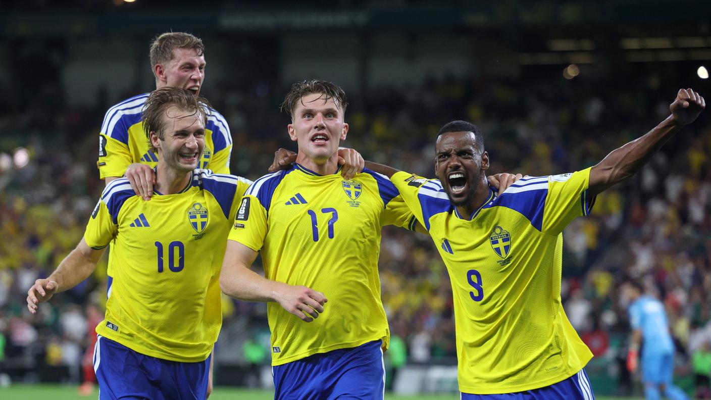 Gyökeres e Isak tra i protagonisti della serata