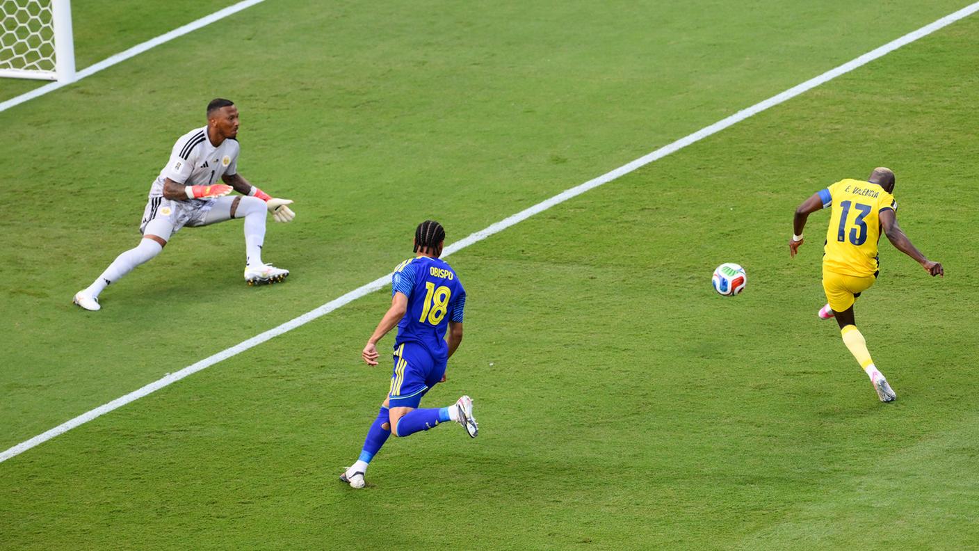 L'occasione più clamorosa sventata dal portiere caraibico