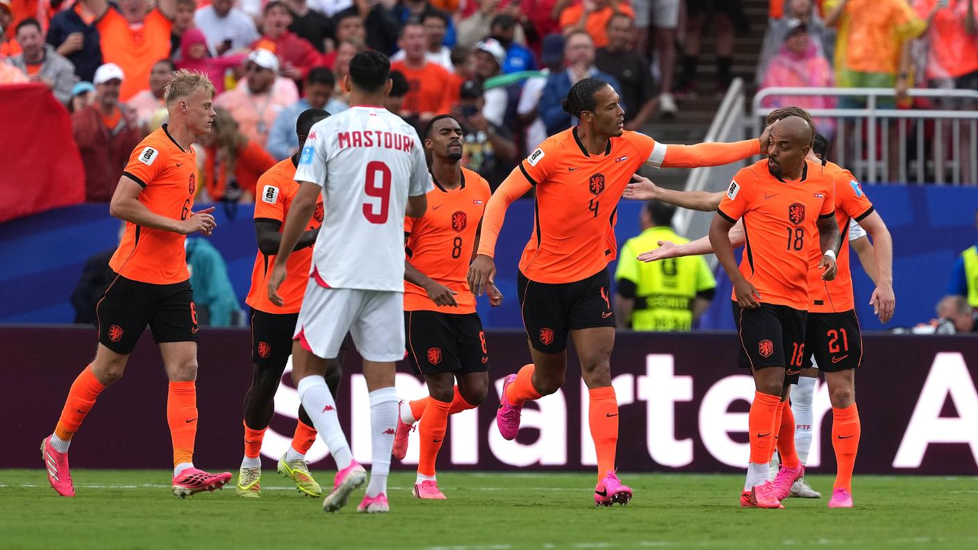 Nessun problema per gli Oranje