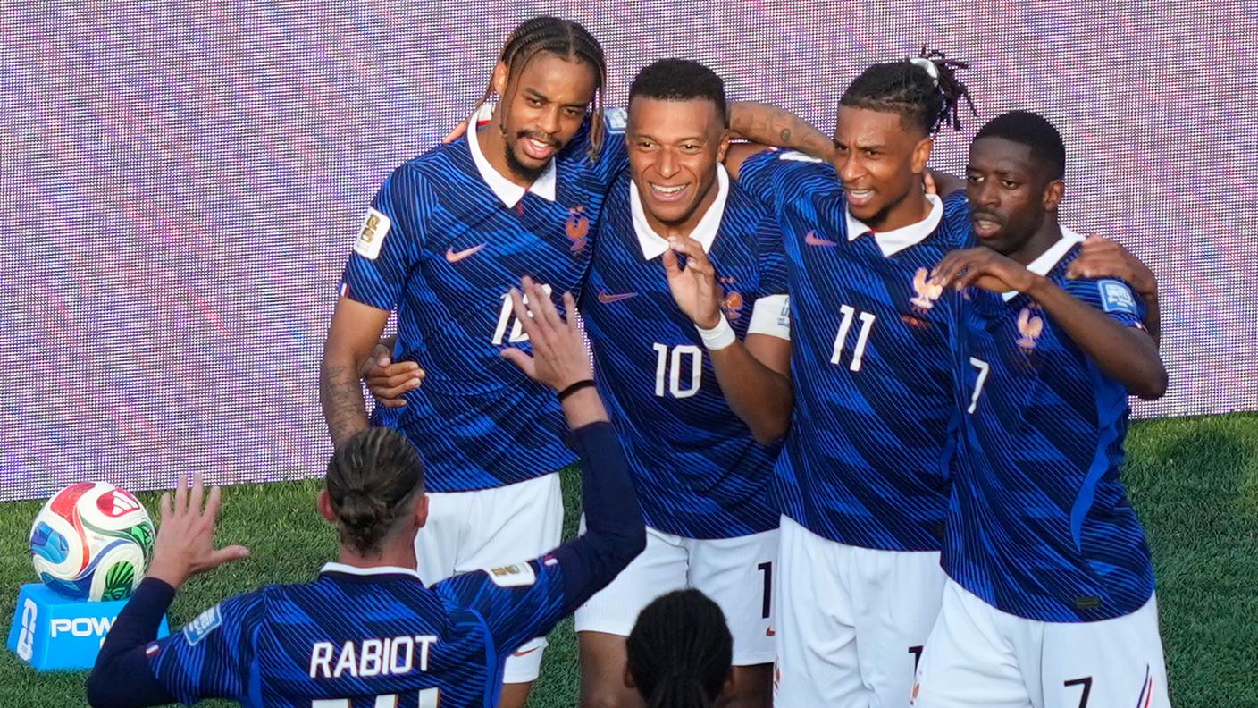 Lo stellare attacco dei Bleus sembra inarrestabile