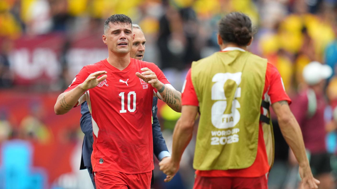 Il capitano in lacrime dopo la vittoria contro la Colombia