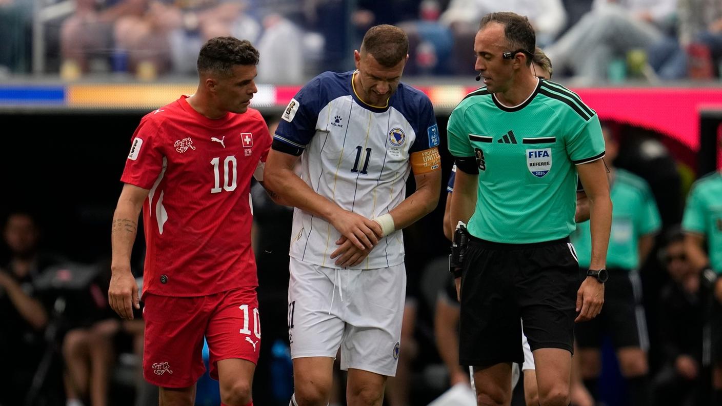 In campo con Dzeko e Xhaka a Los Angeles