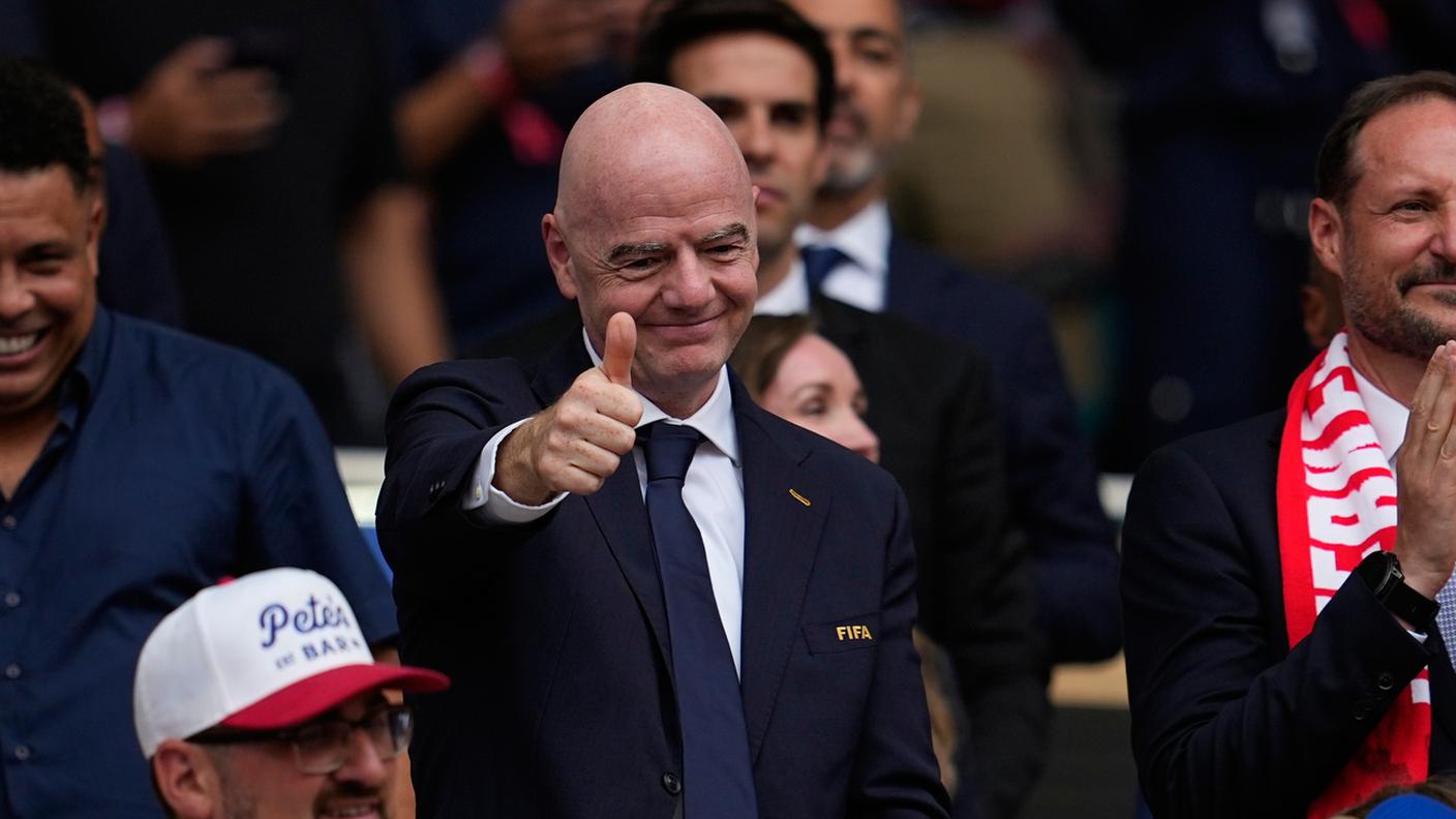 Gianni Infantino, numero uno soddisfatto