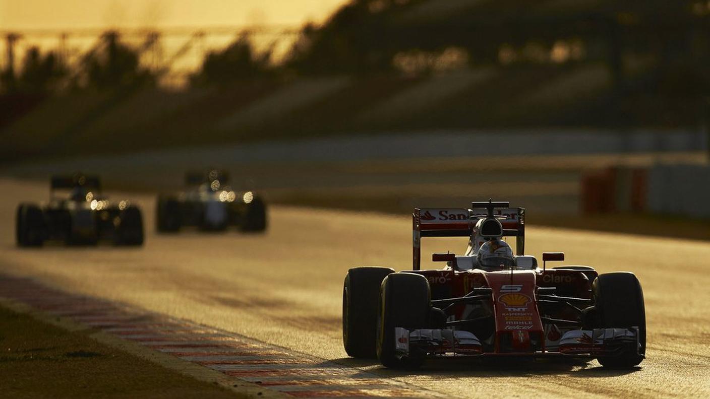 Vettel in forma nei test