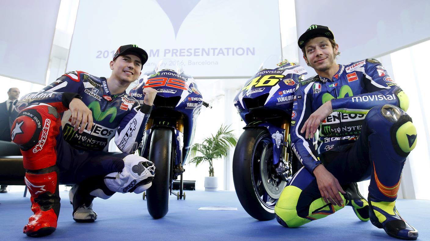 Lorenzo e Rossi, compagni rivali