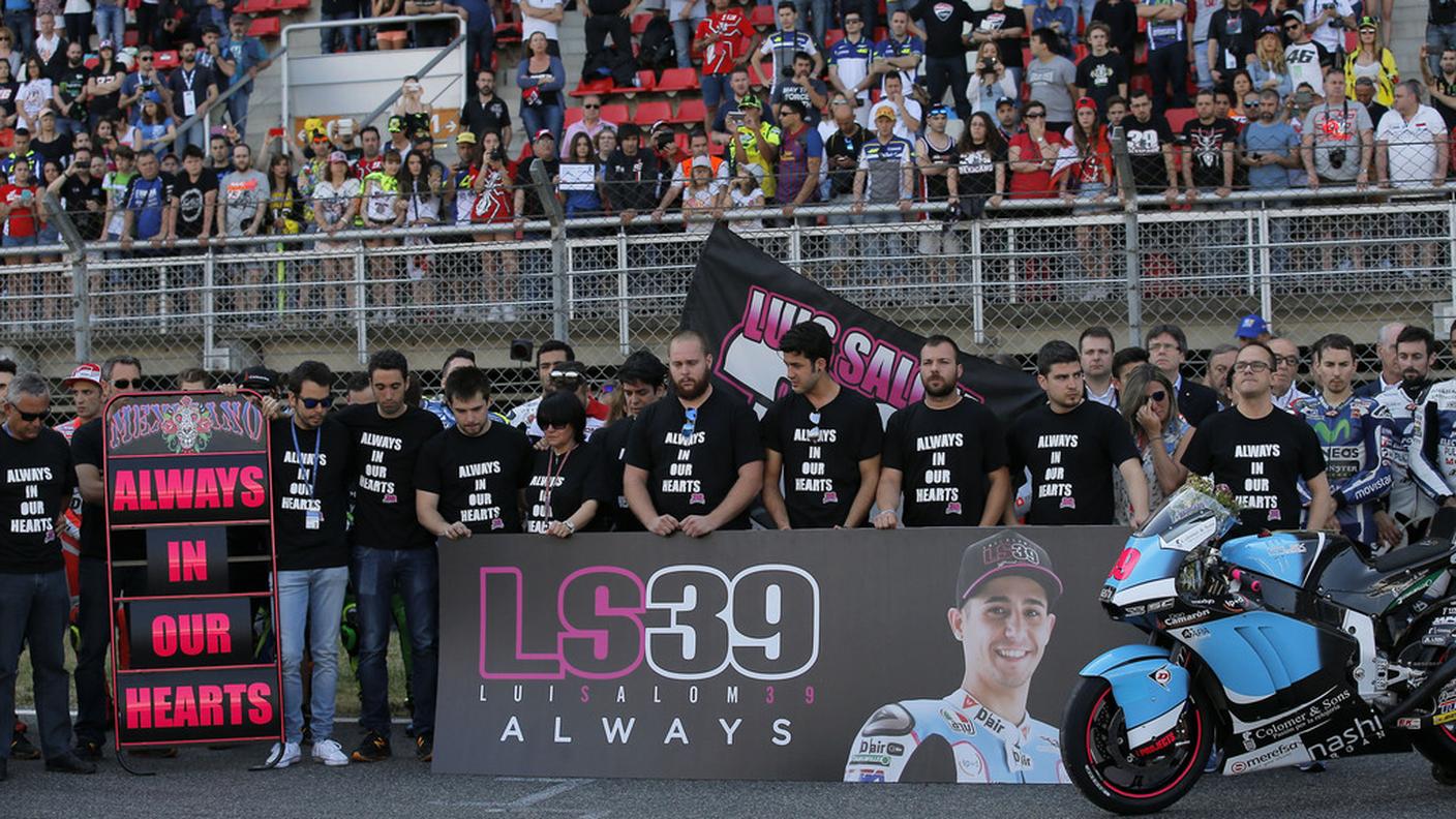 Il tributo del team
