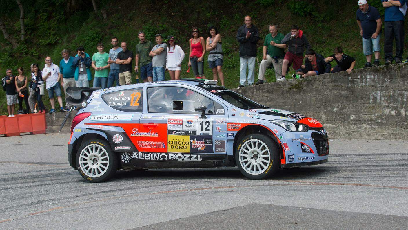 Kevin Gilardoni e la Hyundai i20 WRC