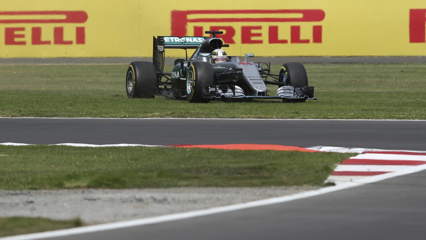 Il pilota Mercedes