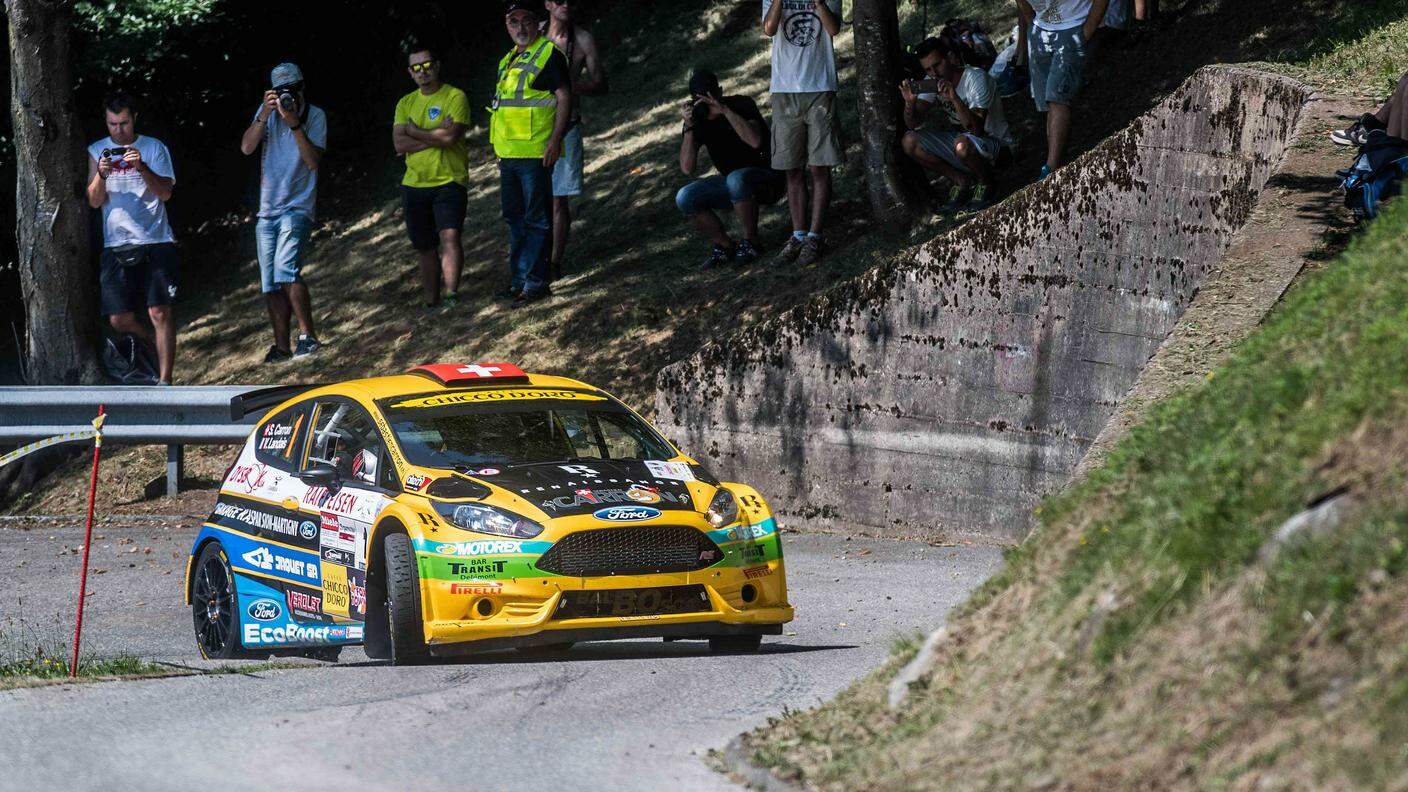 Séb Carron (Ford Fiesta DMax Swiss) ha vinto il terzo titolo rally in quattro anni