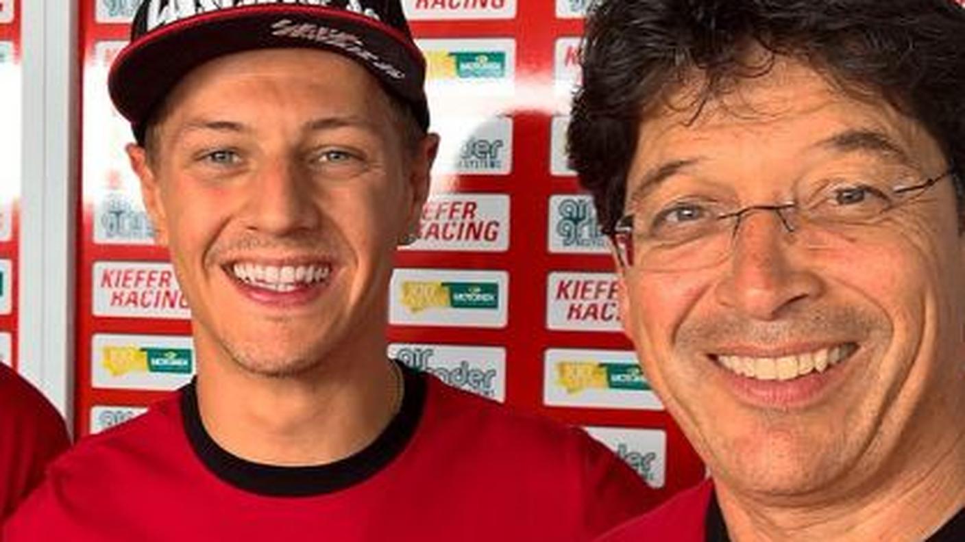Il pilota rossocrociato l'ha voluto ricordare così