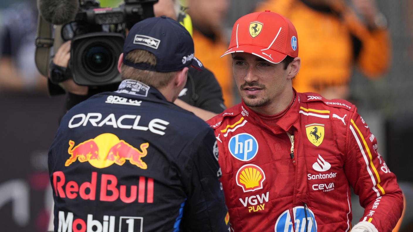 Verstappen Leclerc