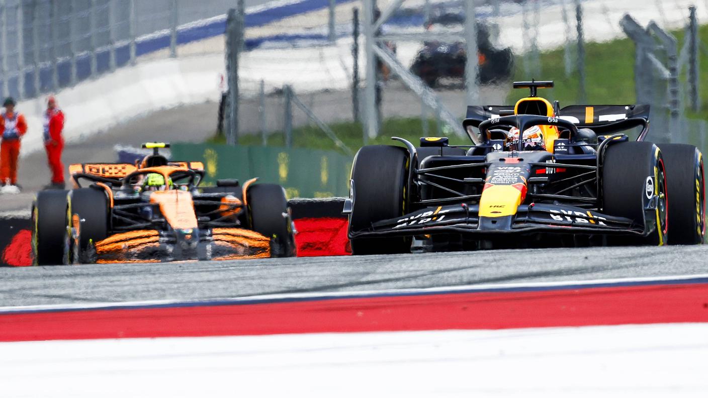 Verstappen e Norris