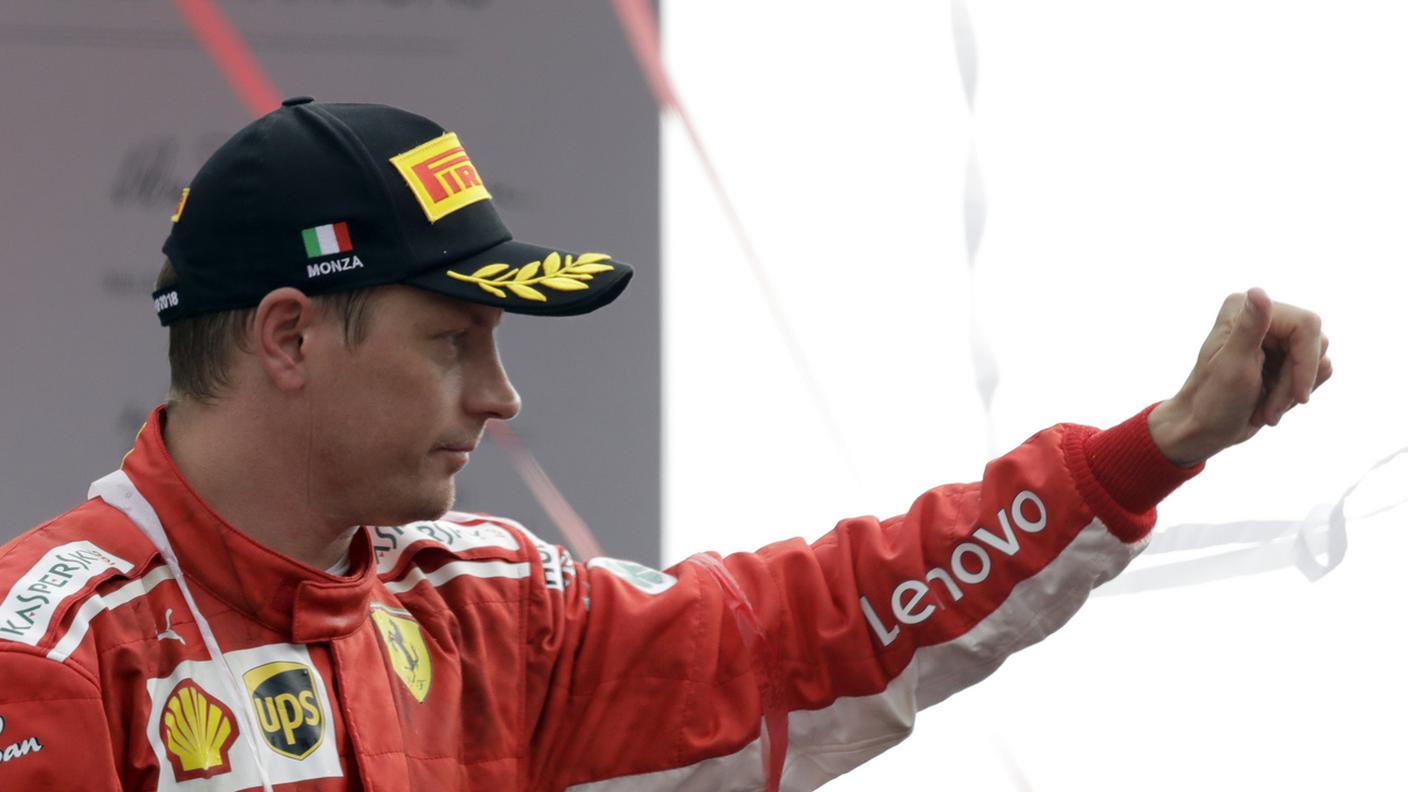 Sul podio a Monza