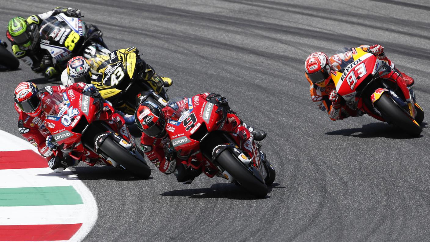Vittoria spettacolare per l'italiano, in un GP ricco di sorpassi