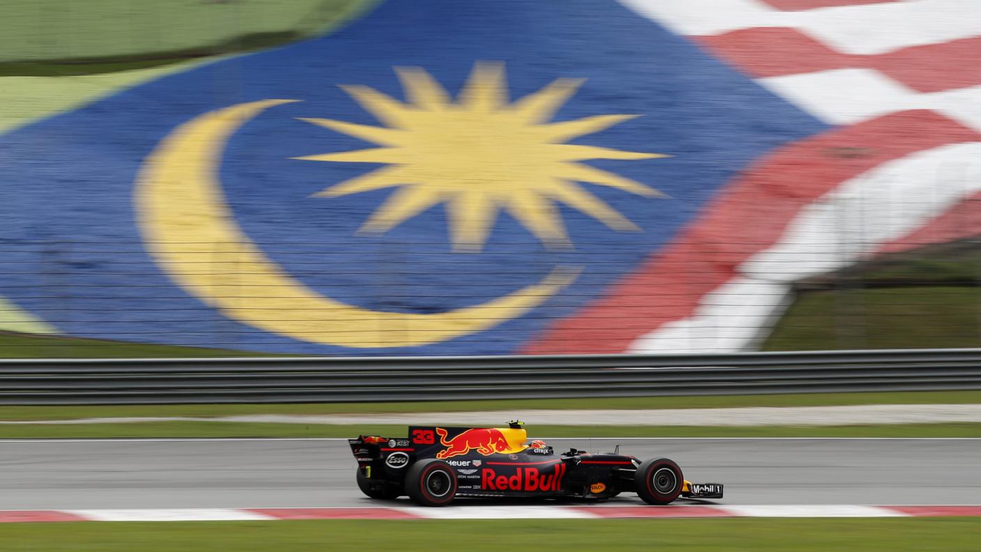 Verstappen durante l'ultima gara disputata sul circuito malese