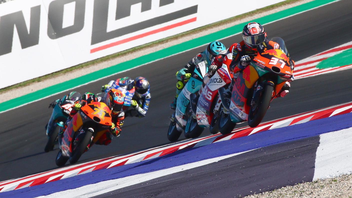 Il fenomeno 17enne numero 37 della KTM