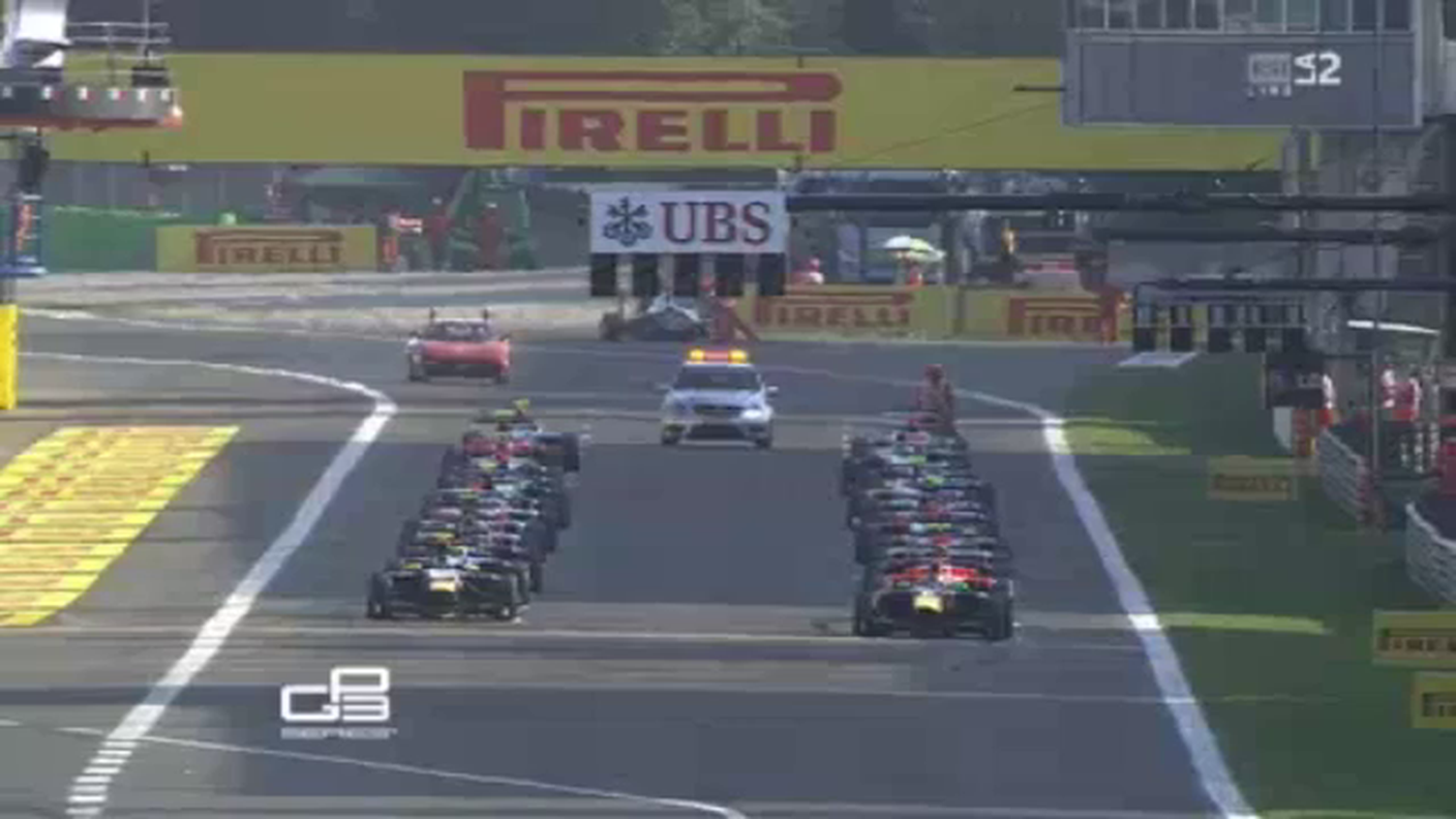 La partenza del GP di Monza